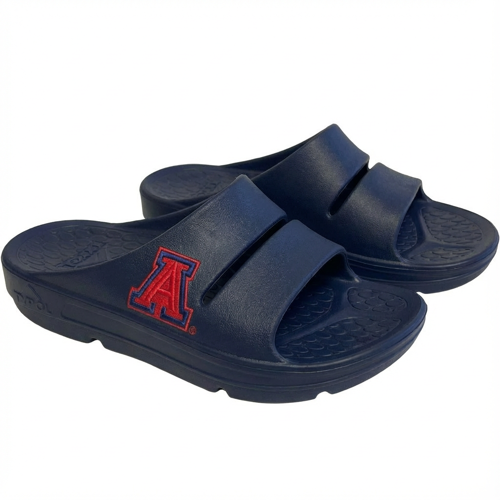 Game day ready! These slides are so comfortable after practice.